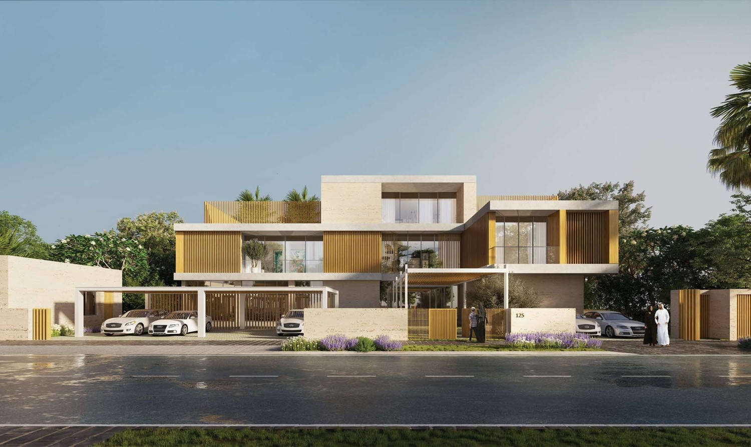 Reem Hills Villas architecture 3
