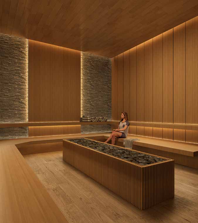 LUXURIOUS SPA, STEAM AND SAUNA FACILITIES amenity image
