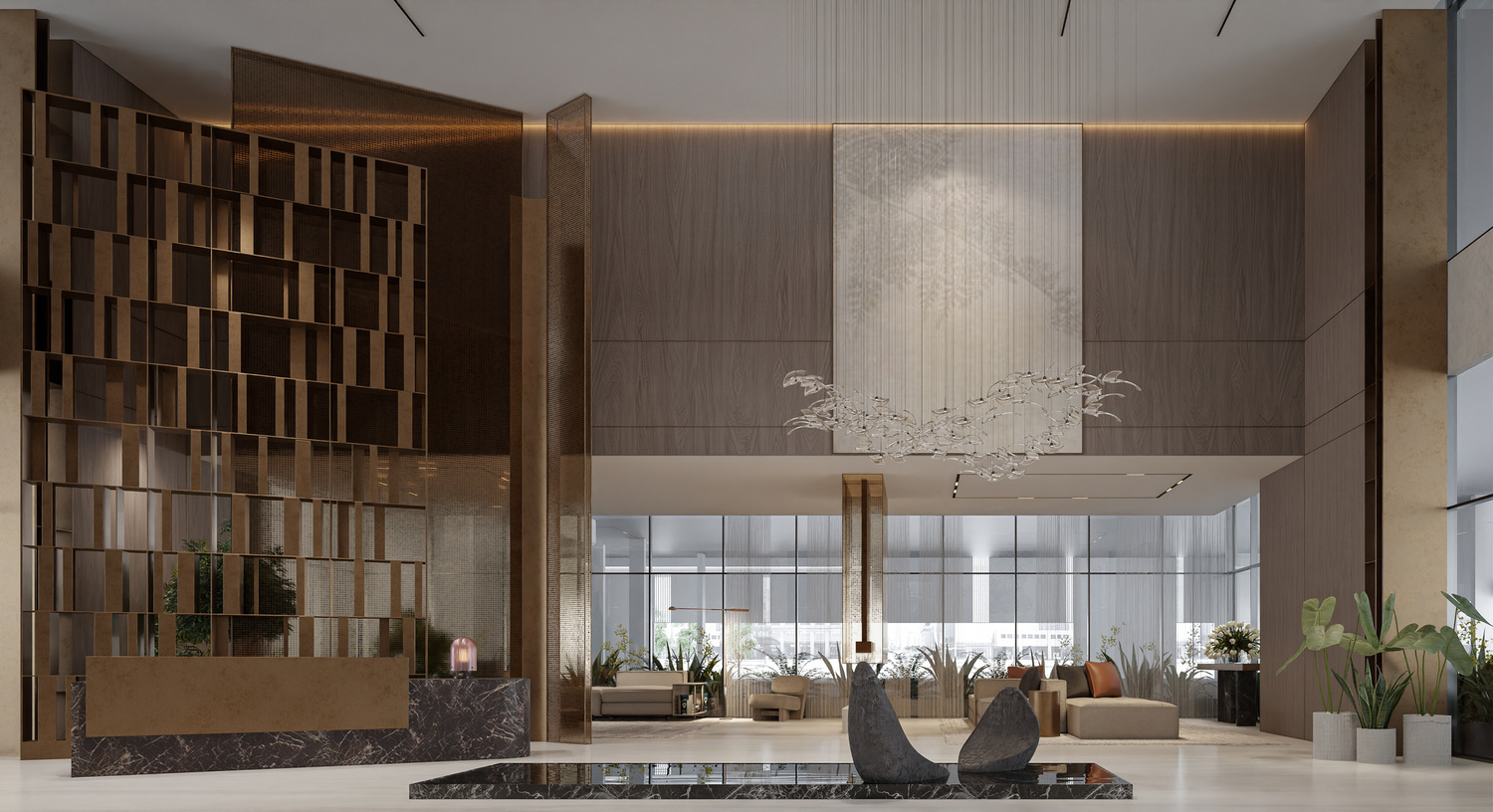 Beverly Gardens lobby 1