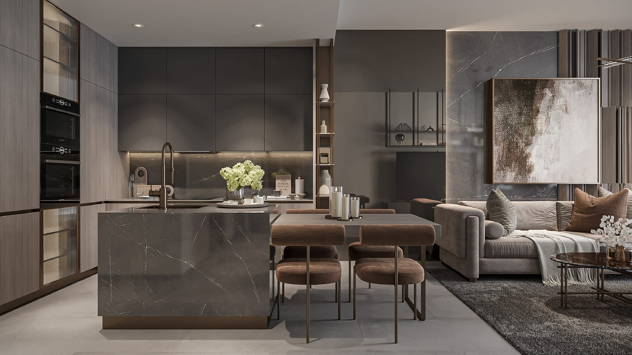 One Park Square interior 2