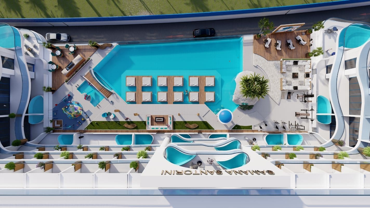 Large Leisure Pool Deck amenity image