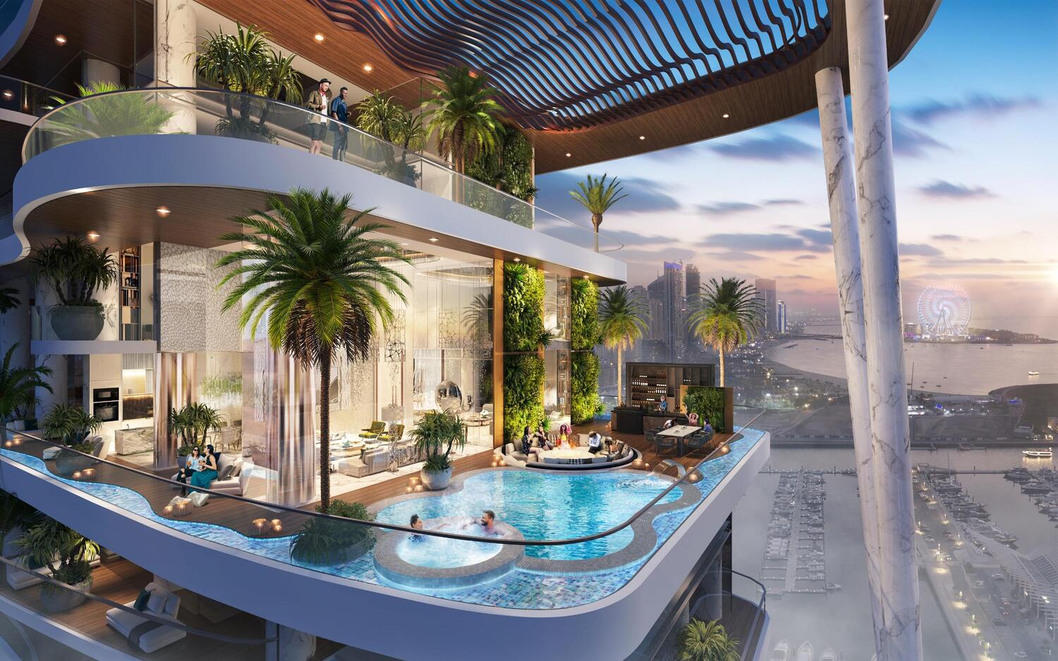 Damac Bay 2 architecture 4