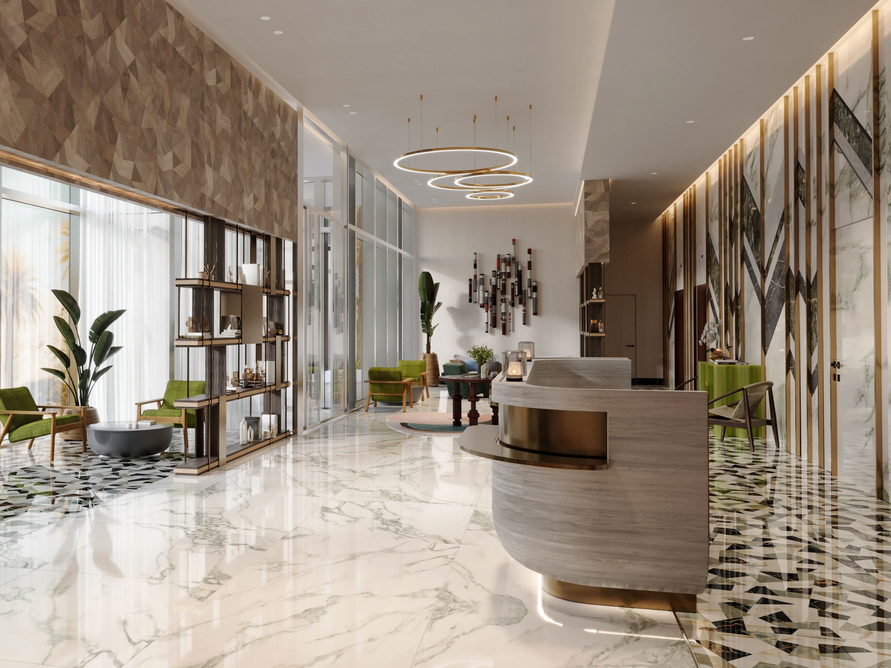 DoubleTree by Hilton lobby 1