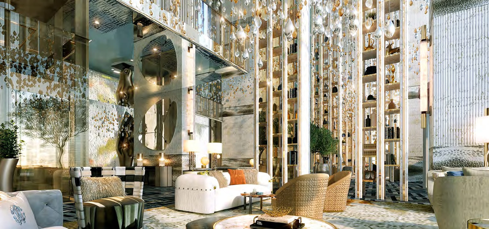 Cavalli Tower lobby 3