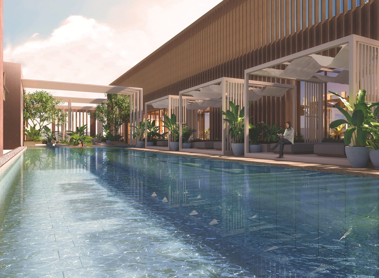 Rooftop Pool amenity image