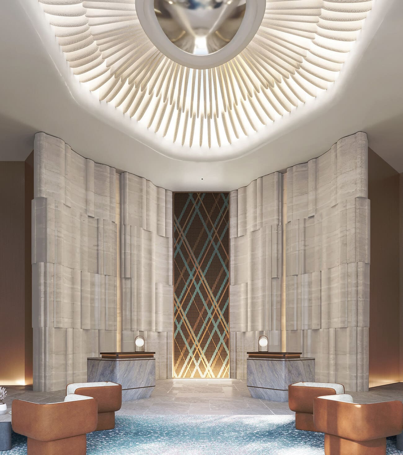 W Residences Al Marjan Island RAK lobby 1