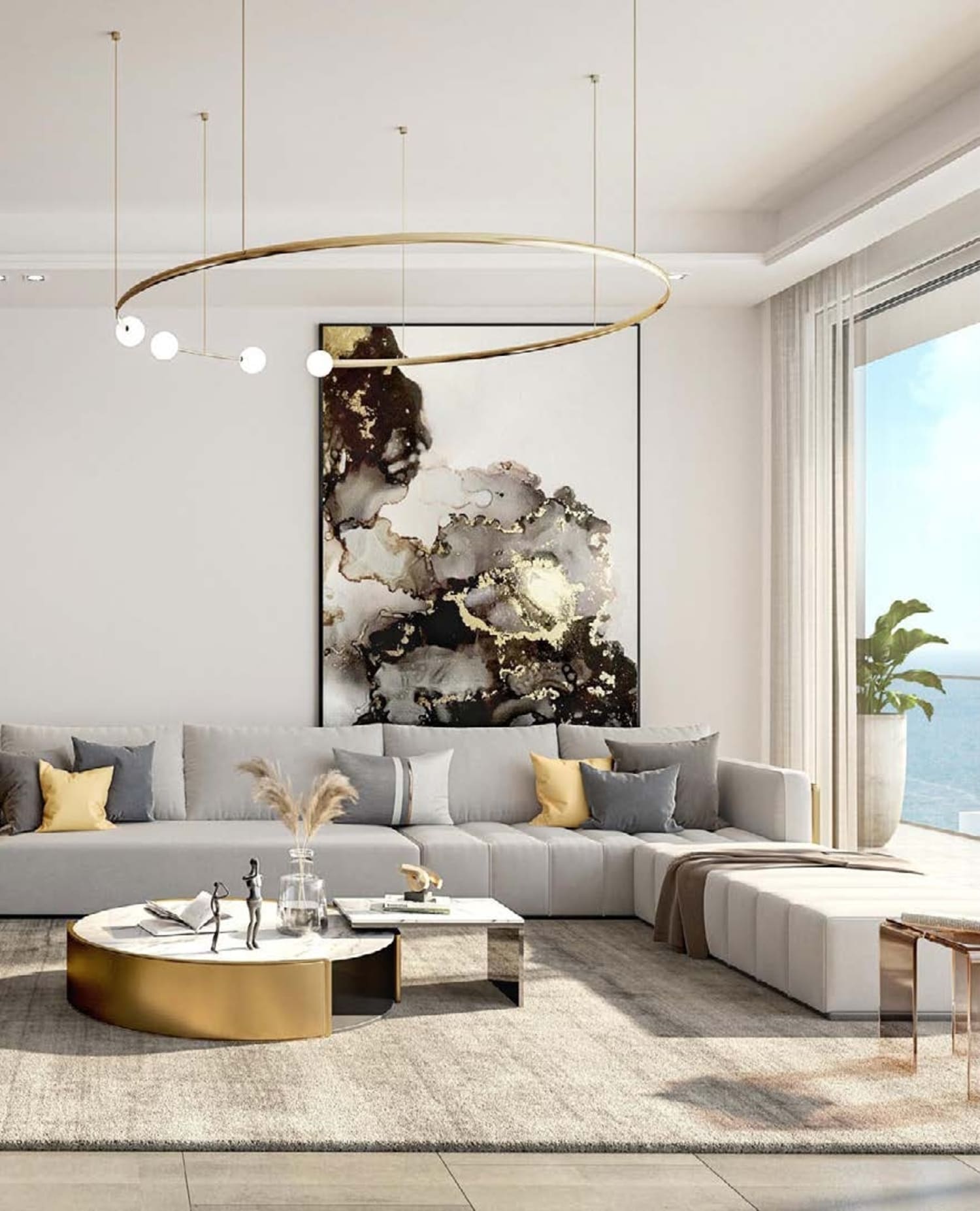 Louvre Abu Dhabi Residences interior 1