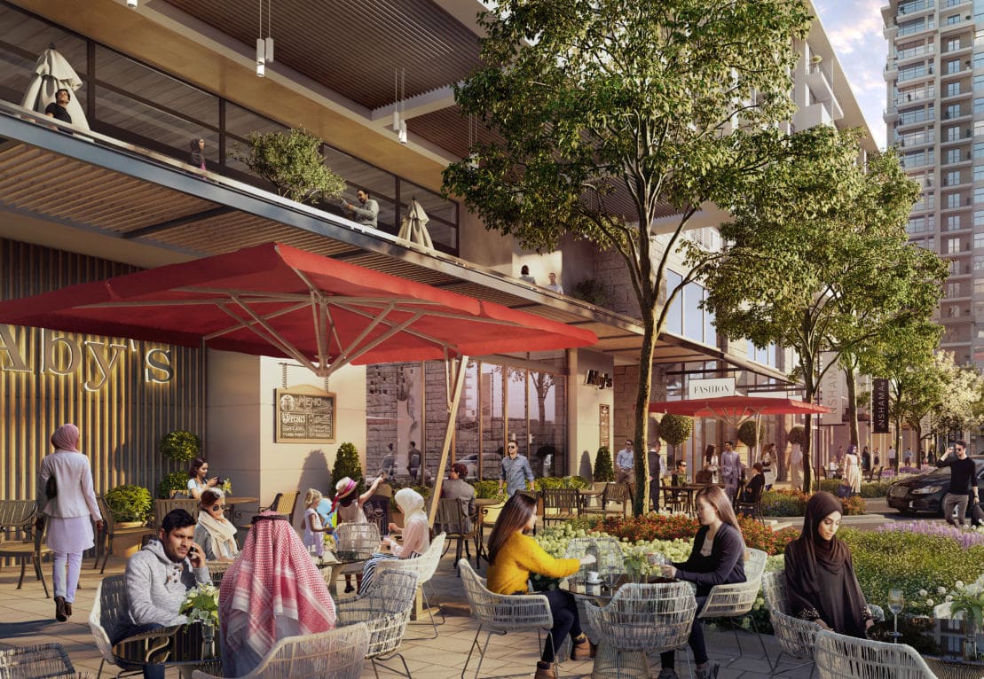 Convenient shopping podium amenity image