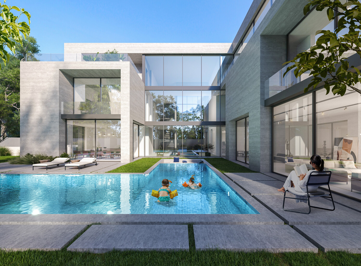 Individual swimming pool amenity image