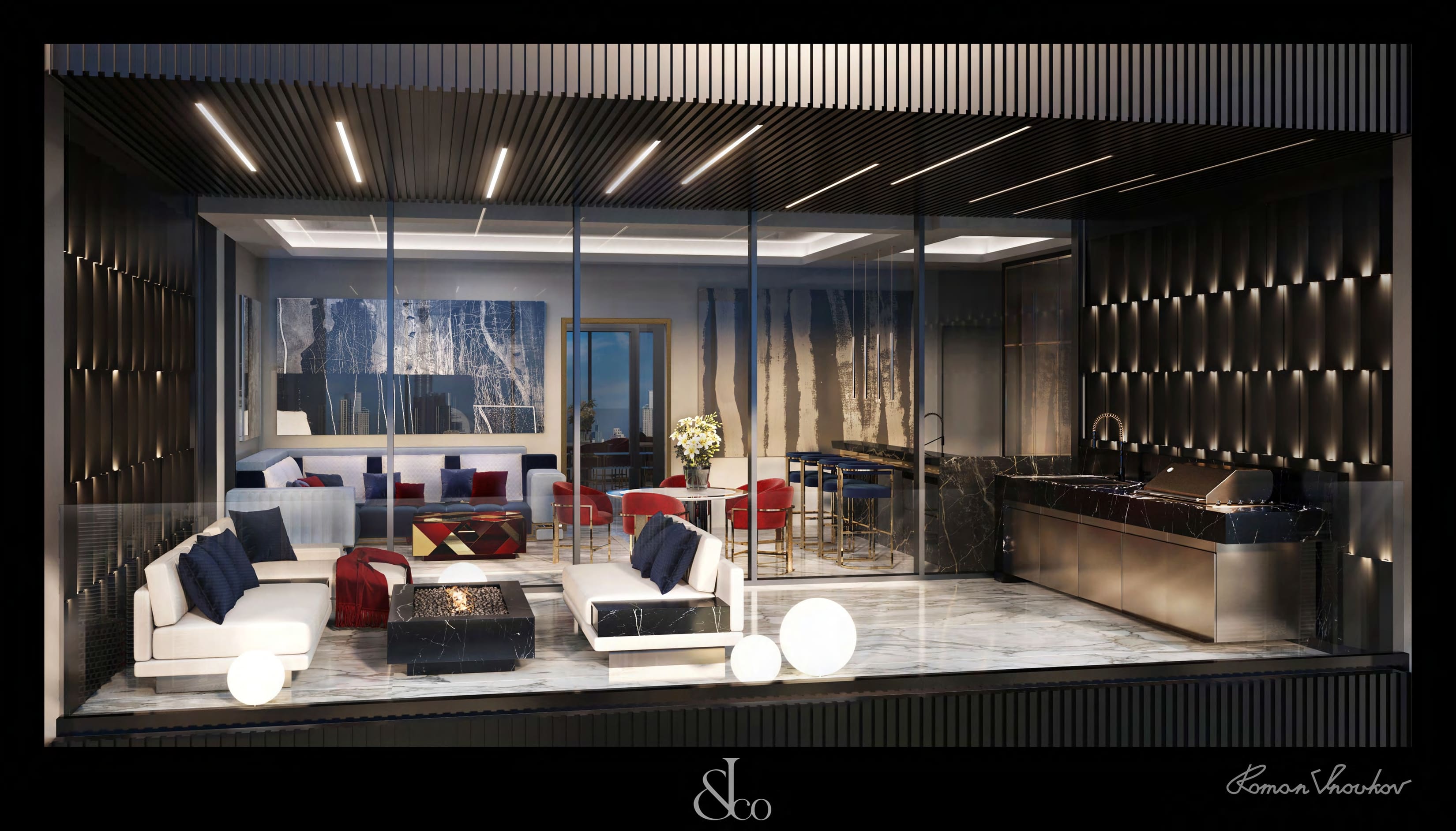 Burj Binghatti Jacob and Co Residences interior 2