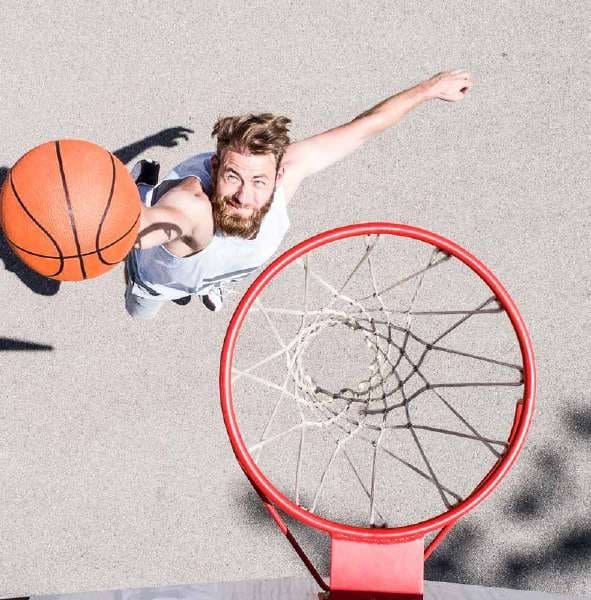 Half-court basketball amenity image