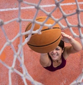 Half-court basketball amenity image