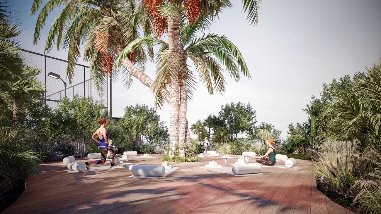 Outdoor Yoga & Meditation Deck amenity image