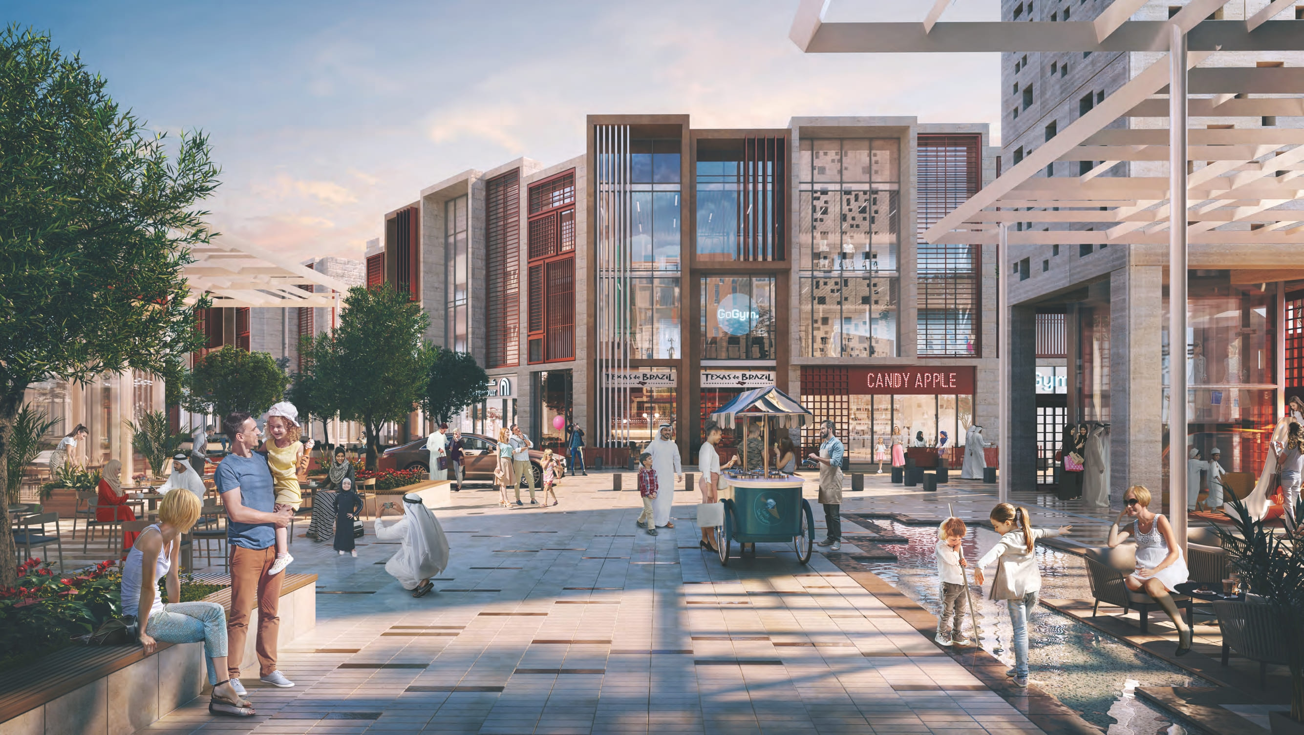 Uptown Al Zahia architecture 4