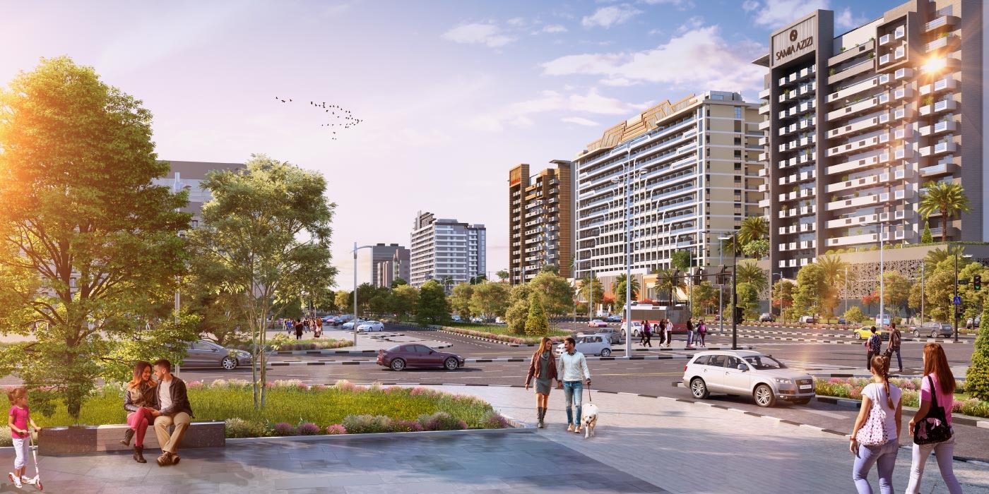 Azizi Plaza architecture 2