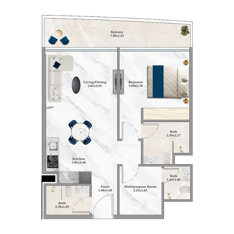 Apartments plan