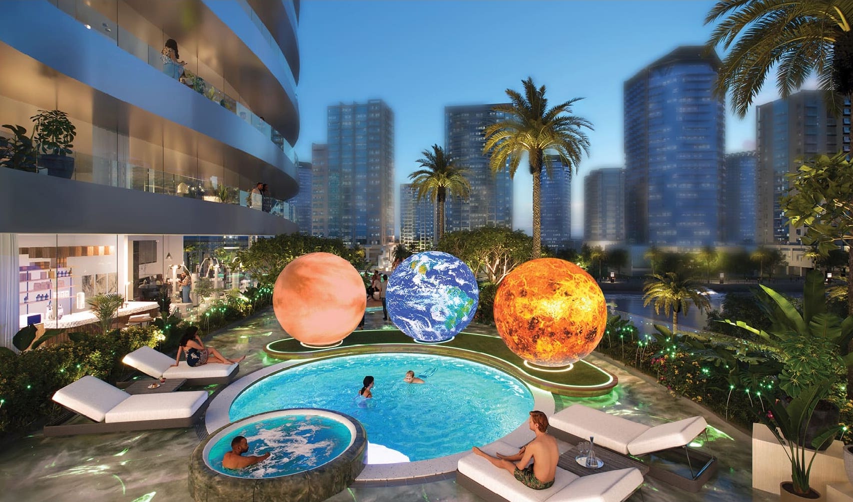 PLANETS INSPIRED GARDEN amenity image