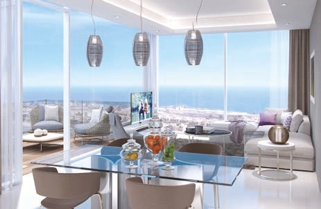 Gateway II Residences interior 2