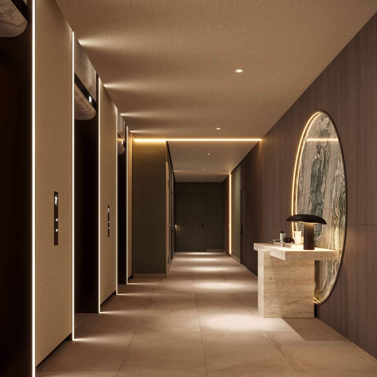 Lucky Oasis Residence lobby 2