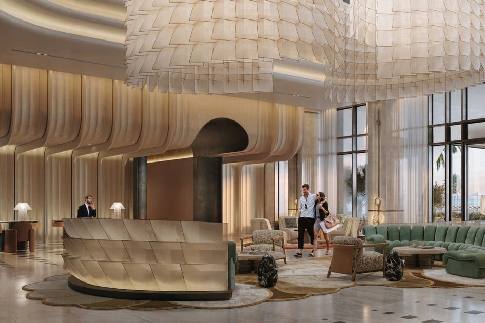 Fairmont Residences Al Marjan Island lobby 1