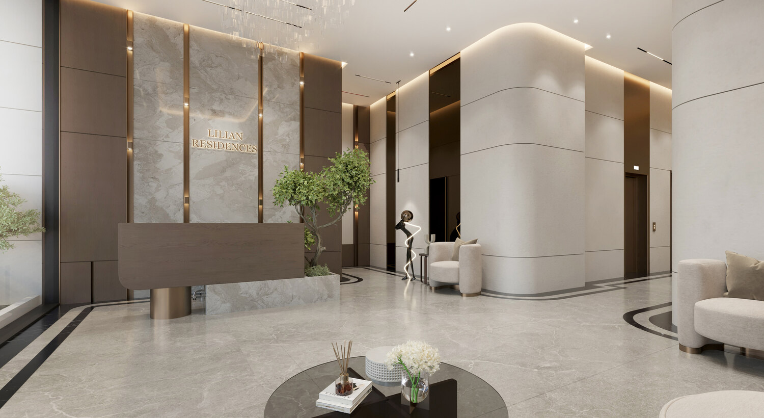 Lilian Residences lobby 2