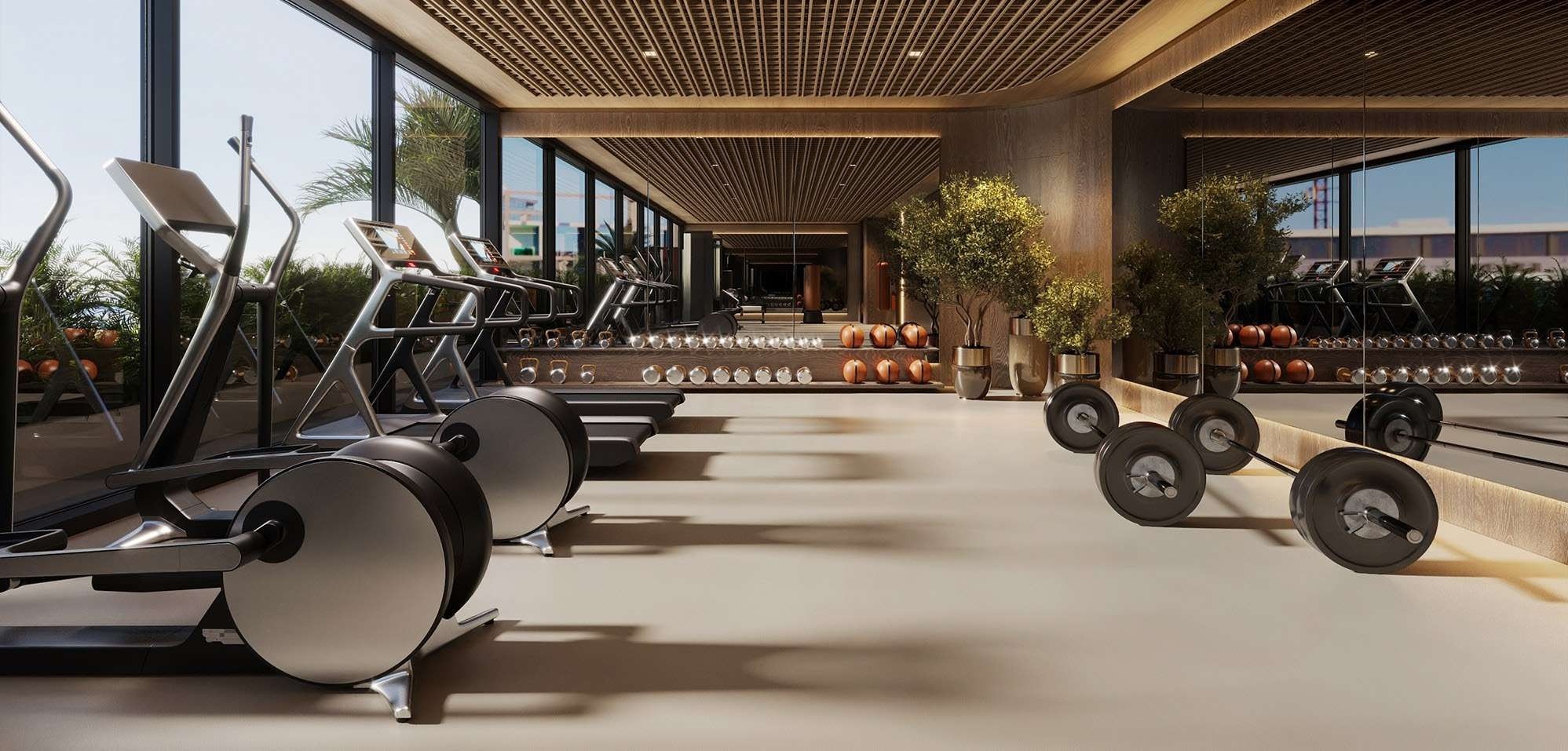 Fully-equipped Gym amenity image