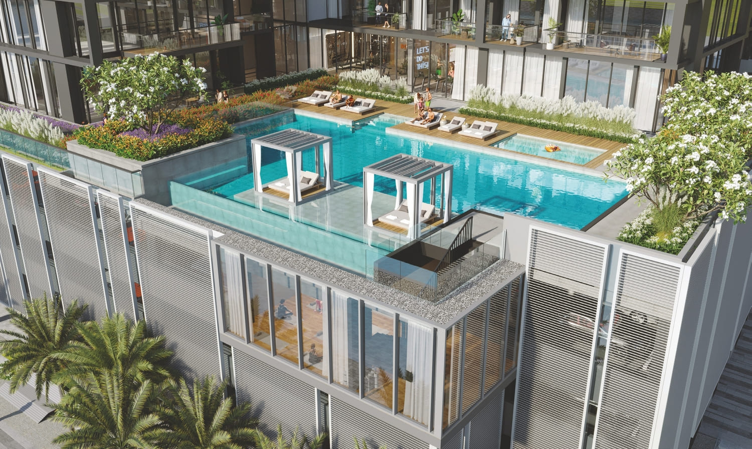 Leisure and lounge pool amenity image