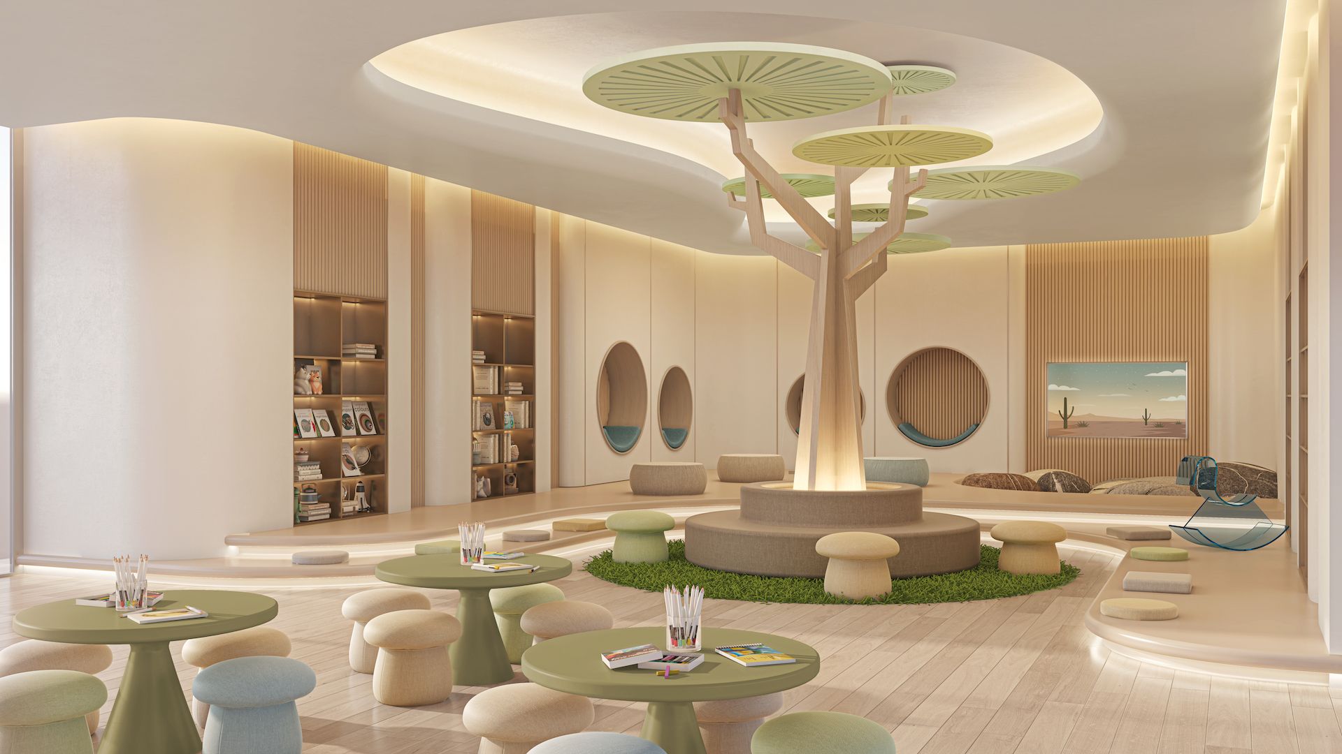 Kids play area amenity image