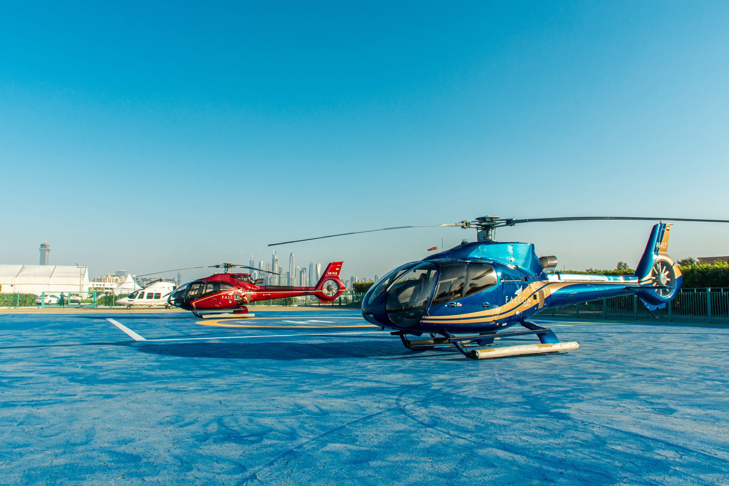Private and secured helipad amenity image