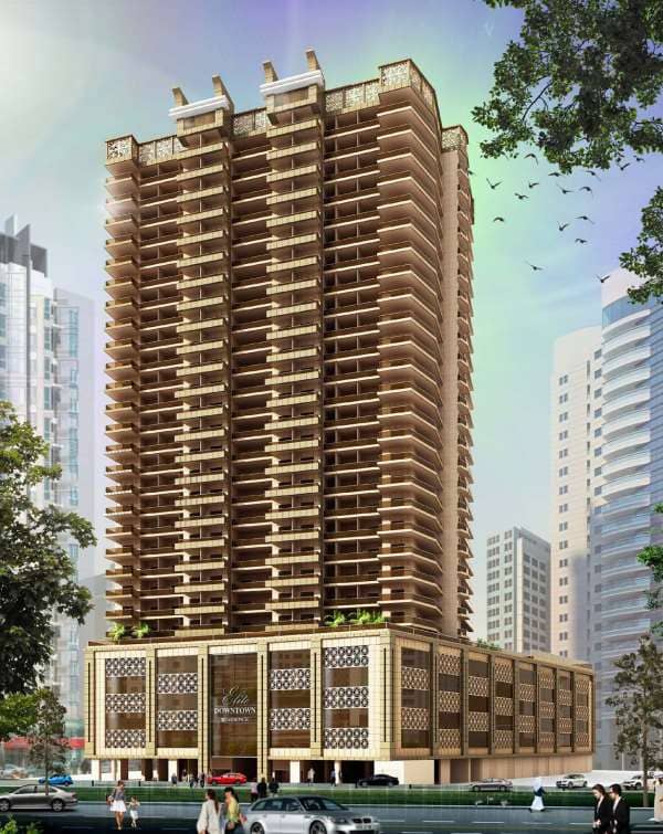 Elite DownTown Residence architecture 2