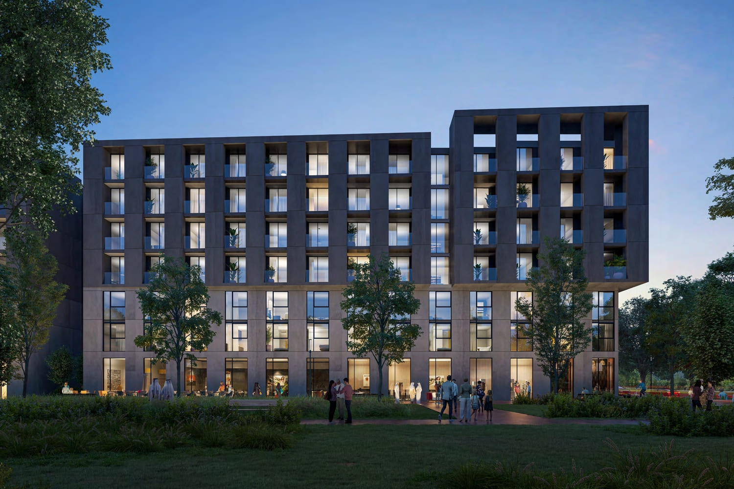 Tiraz Apartments architecture 3