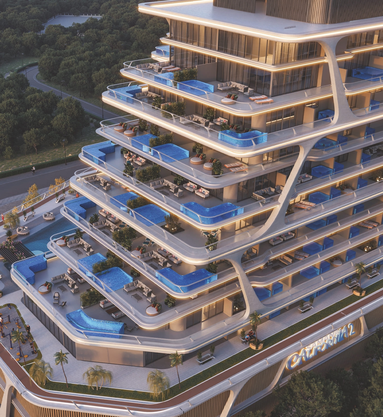 Samana California Phase 2 architecture 3