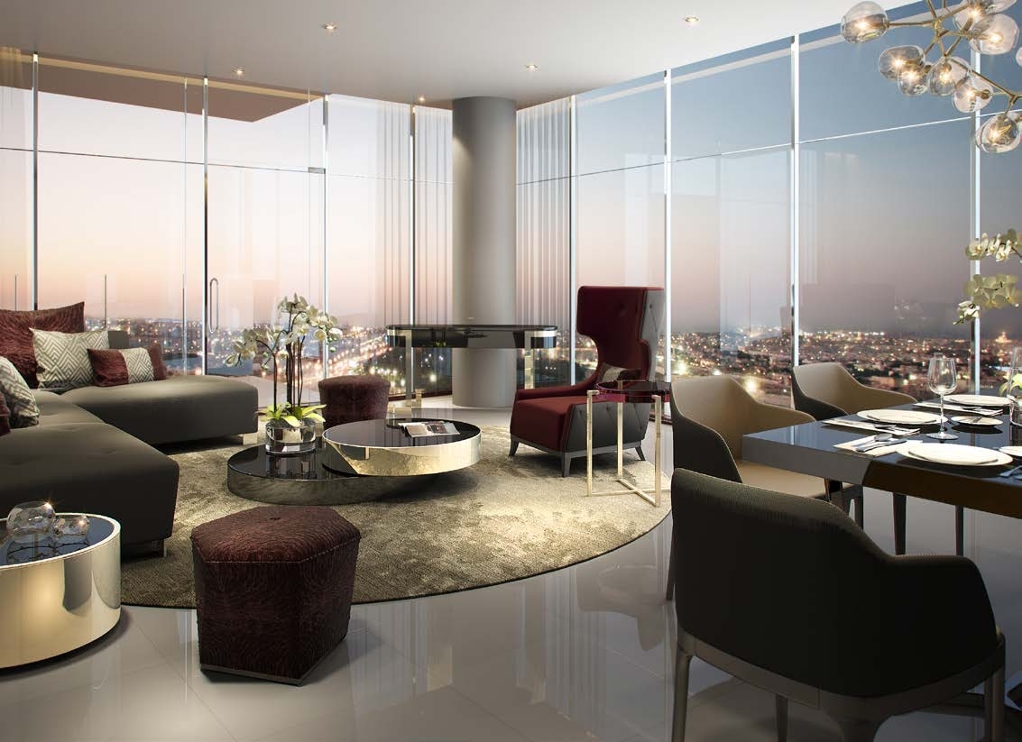 Aykon City Tower interior 1