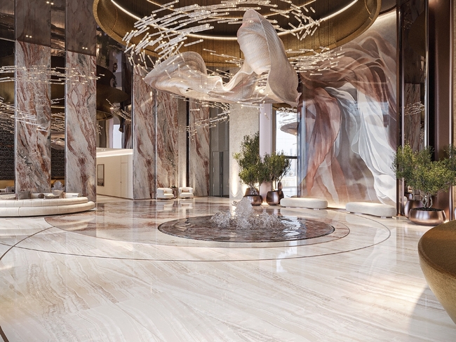 One Sky Park lobby 1