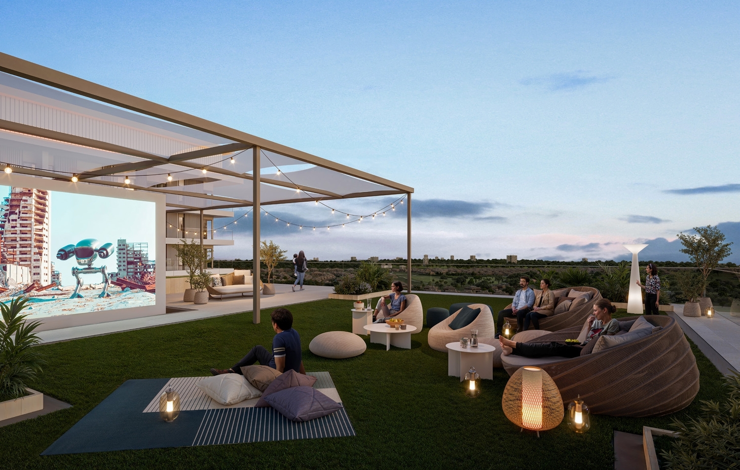 Outdoor Rooftop Cinema amenity image