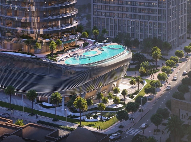 Binghatti Skyblade architecture 8