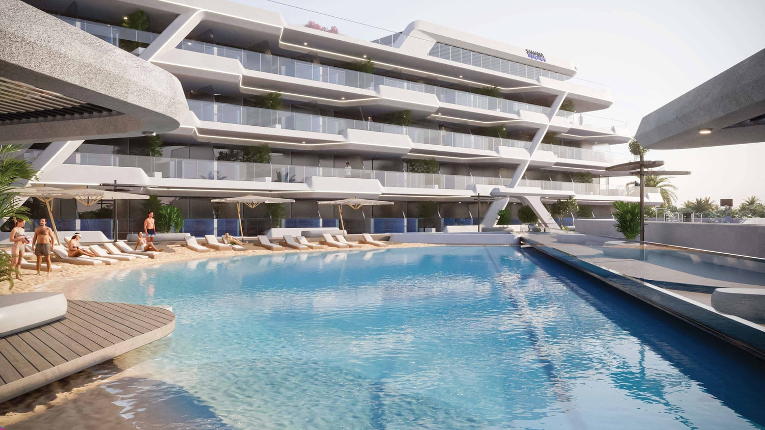 Leisure Pool Deck amenity image