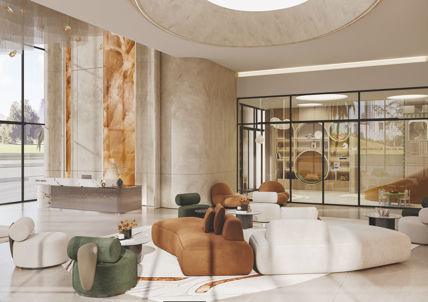 Amber by Enso lobby 2