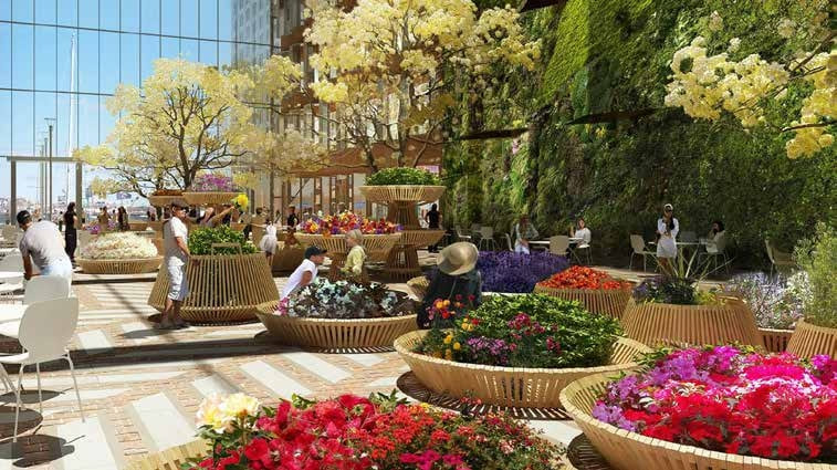 Landscaped garden amenity image