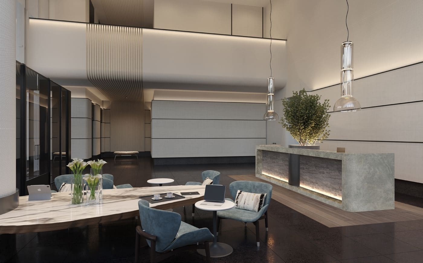 The Golf Residence lobby 1