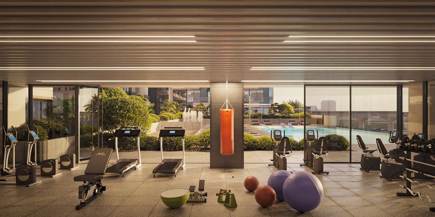 Fully fitted gym amenity image
