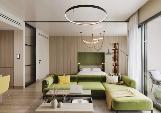 The Cube Residences interior 1