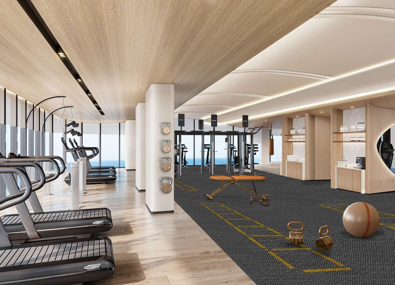 State-of-the-art Fitness amenity image