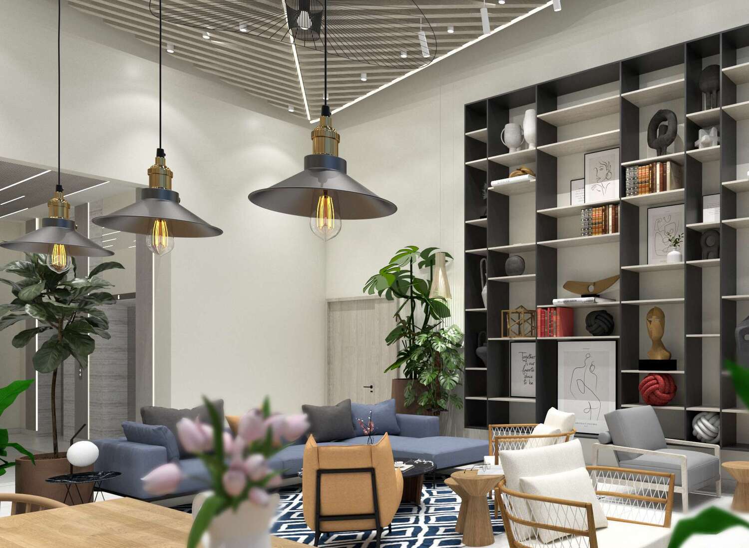 Privé Residence lobby 2