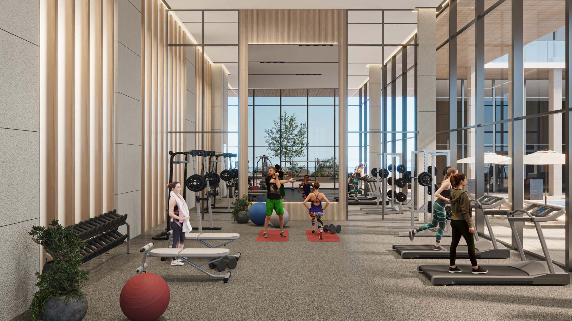 Fitness center amenity image