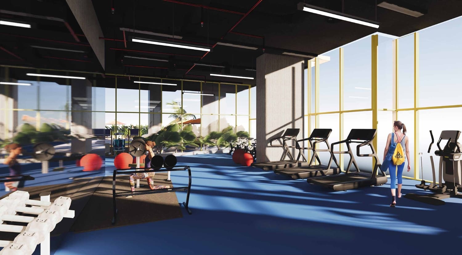 State-of-the-art Gym amenity image