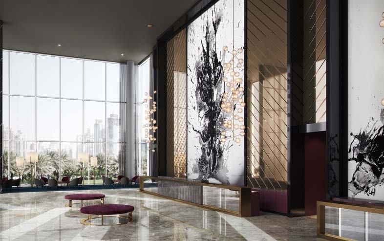 Aykon City Tower lobby 1