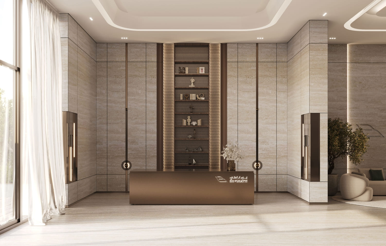 Binghatti Ivory lobby 2