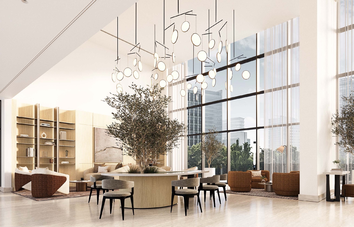 Vida Residences Saadiyat Island lobby 1