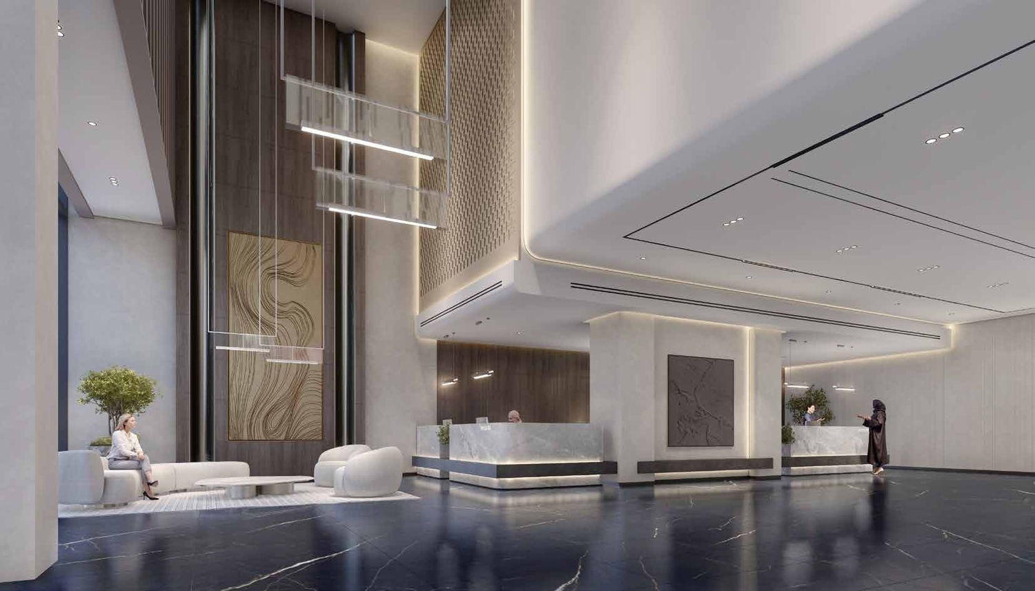 Madain Tower lobby 3